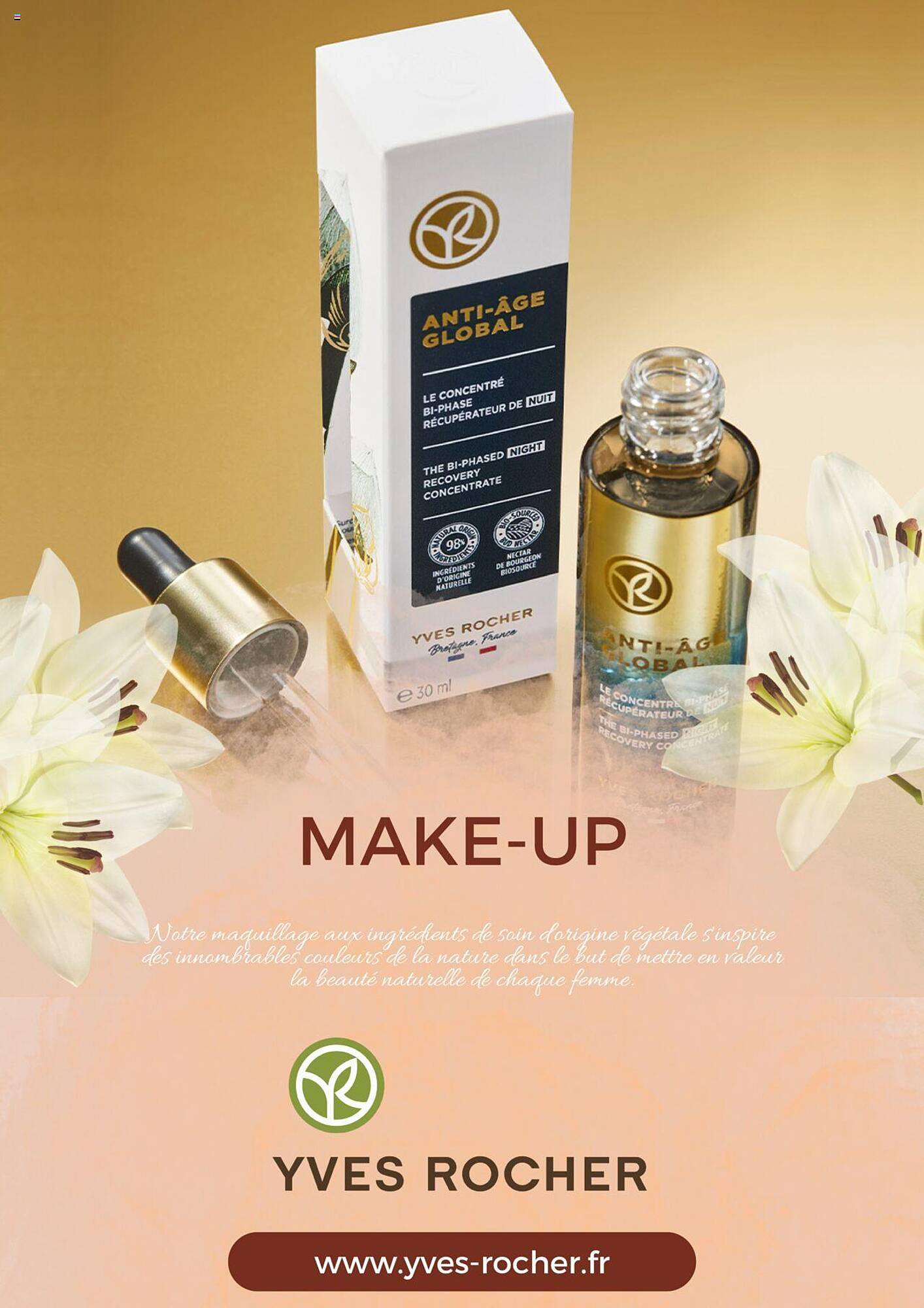 Catalogue Yves Rocher en ligne du 01 au 31 mars 2024