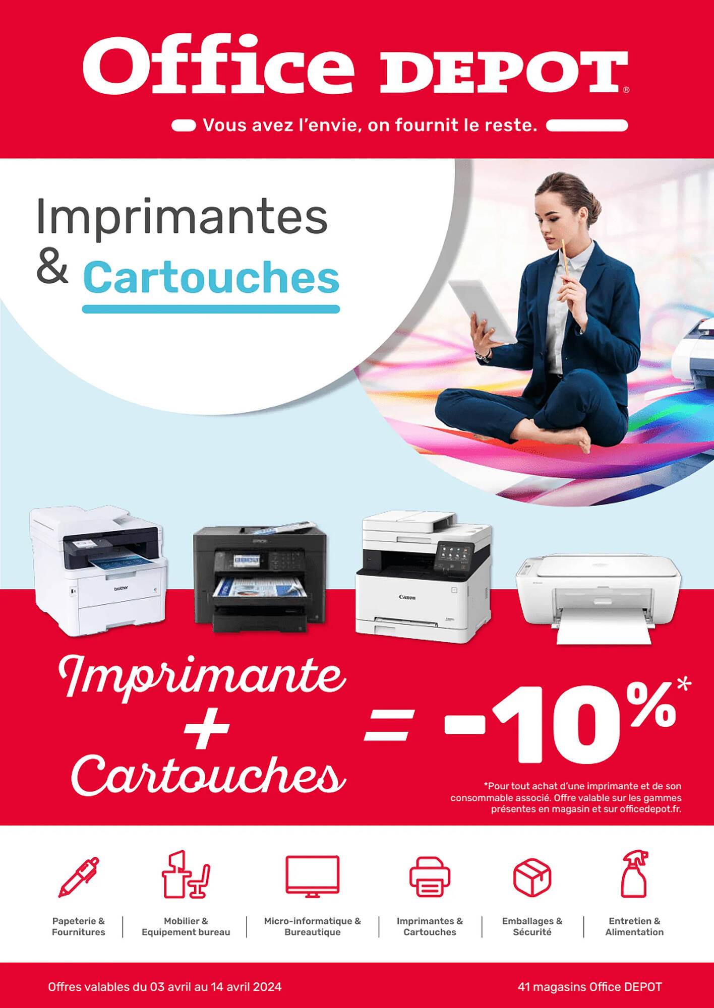 Catalogue Office Depot en ligne du 03 au 14 avril 2024