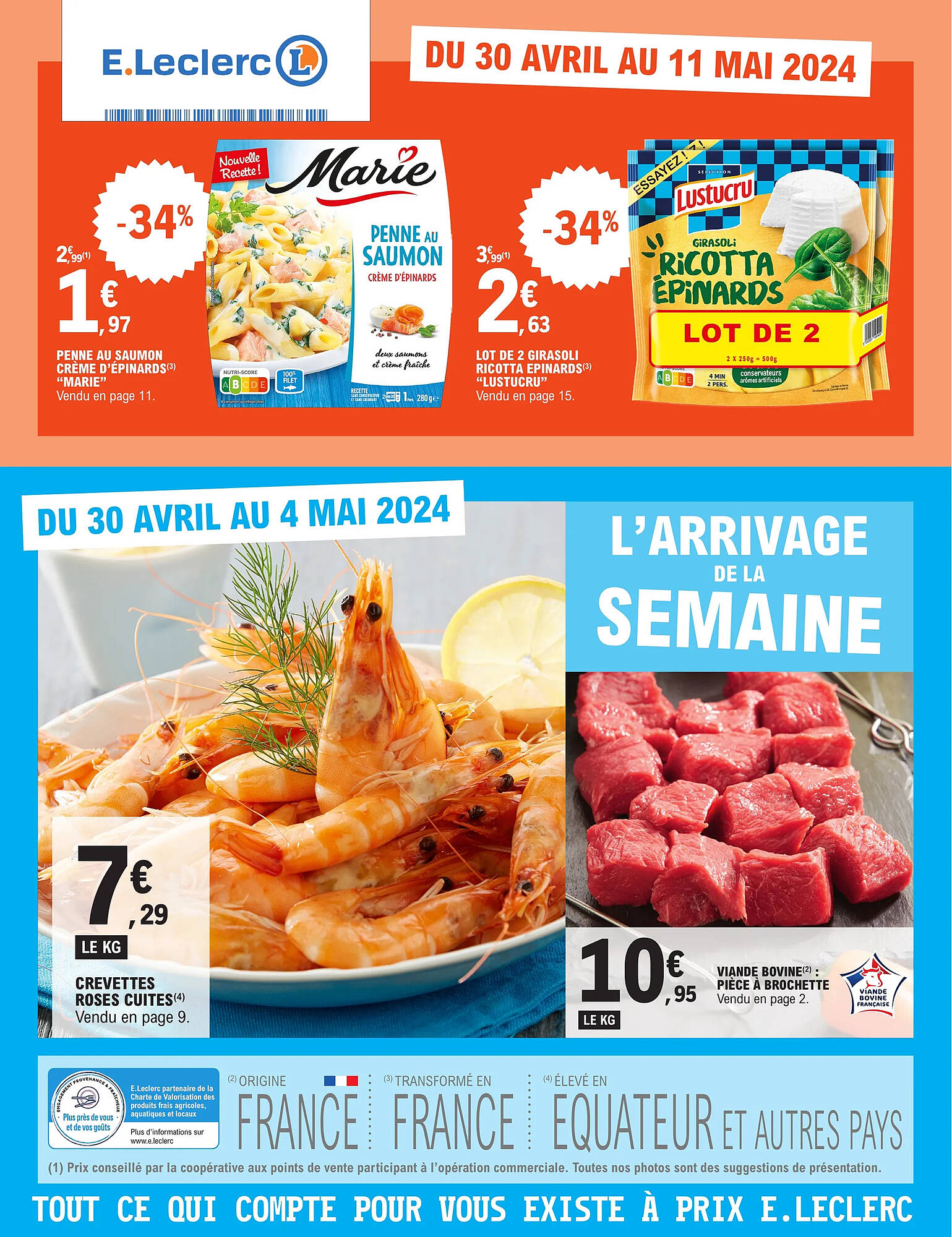 Catalogue E.Leclerc en ligne du 30 avril au 11 mai 2024