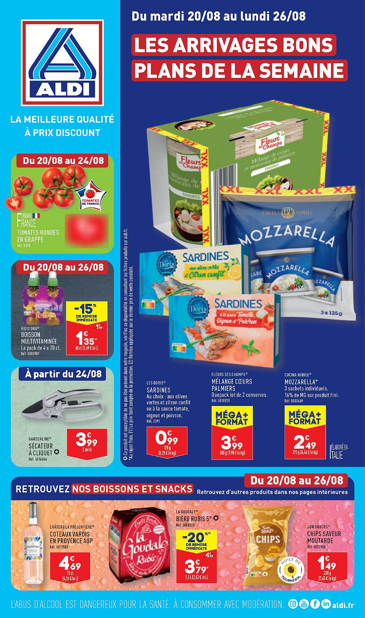 Catalogue Aldi En Ligne Du 20 Au 26 Ao t 2024