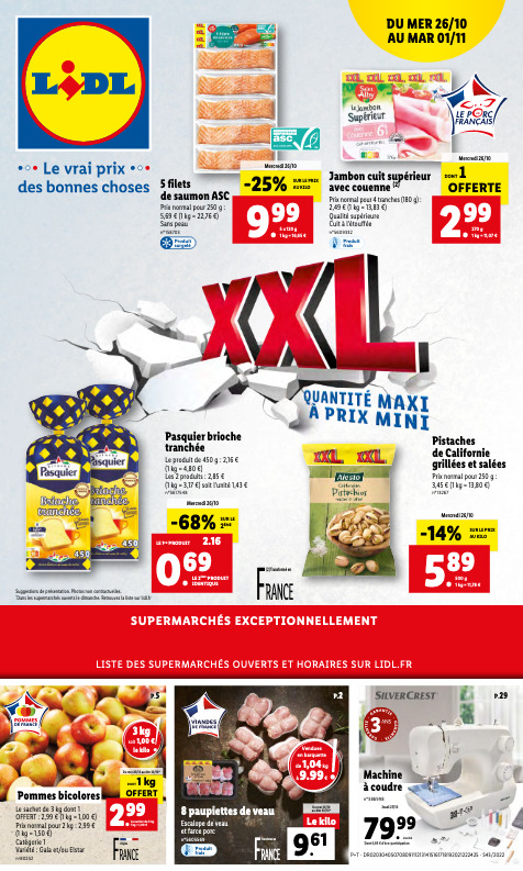 Catalogue Lidl Du 2 Novembre 2022
