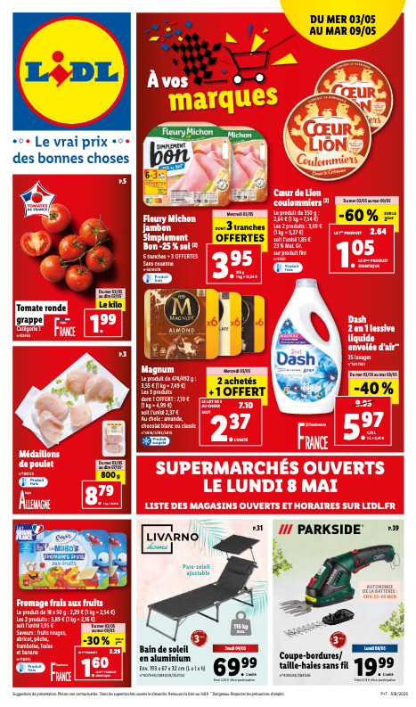 Catalogue Lidl Du 3 Mai 2023
