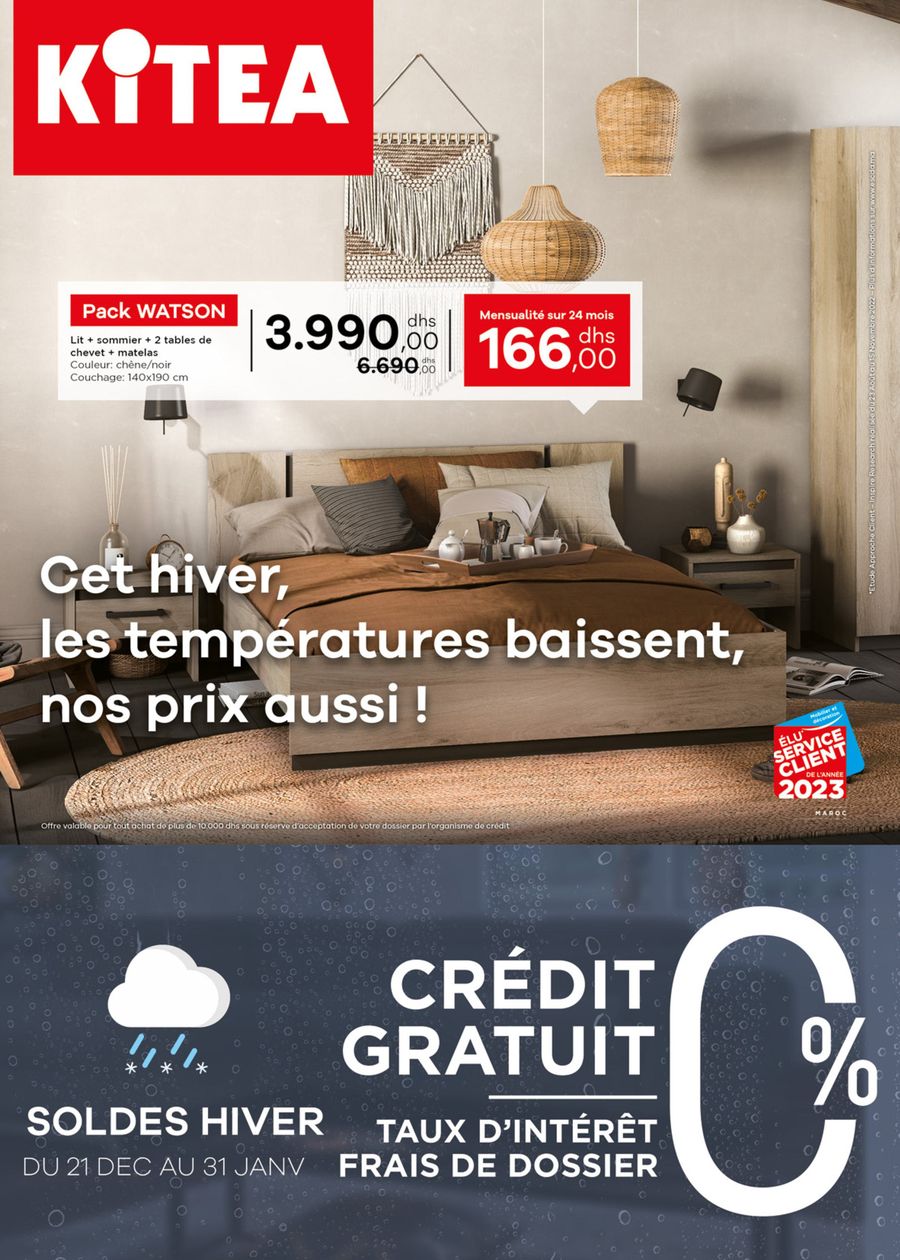 Catalogue Kitea En Ligne Du 21 Décembre 2023 Au 31 Janvier 2024
