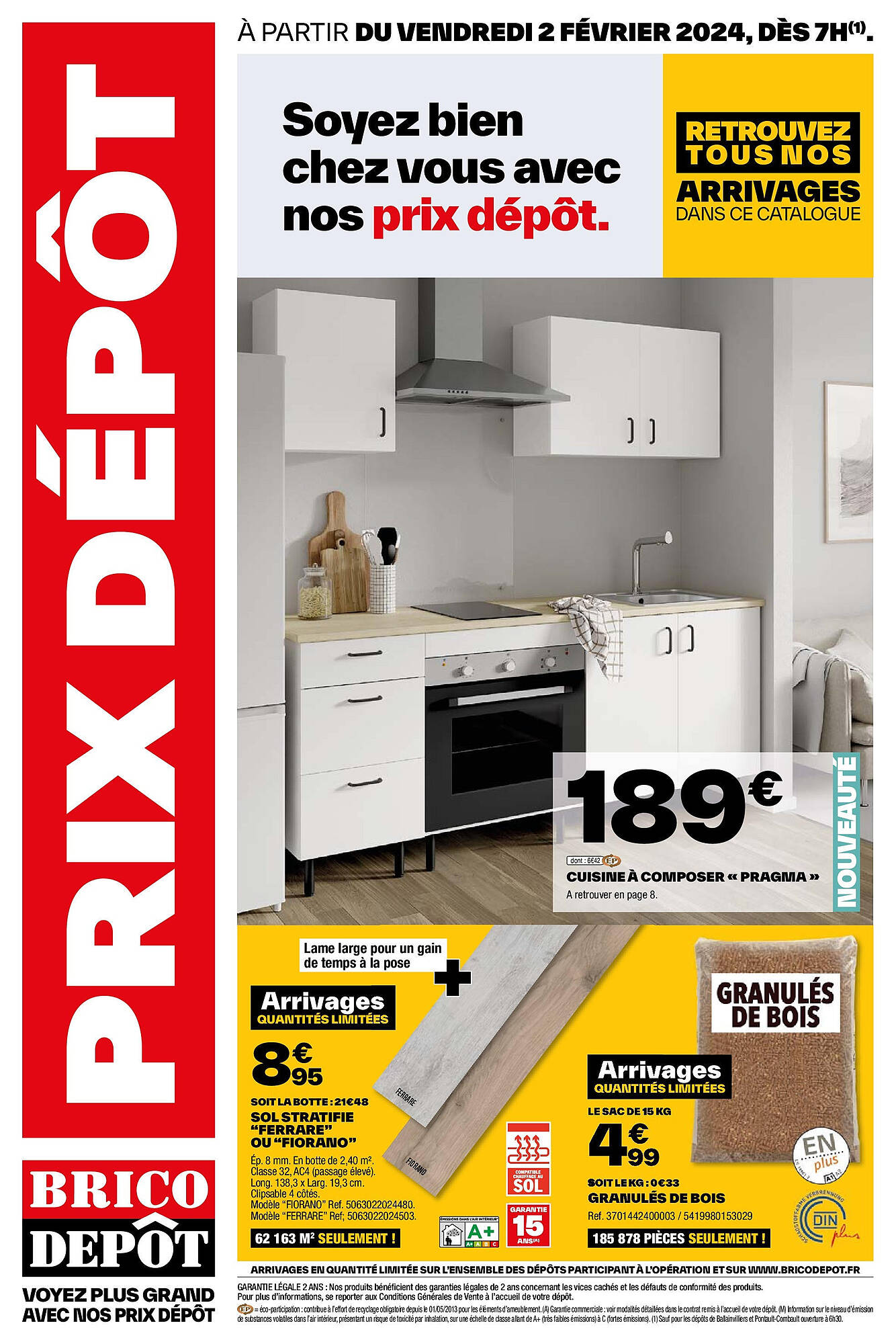 Les Offres ?? Ne Pas Rater - Prix D?�pot Dans Le Catalogue Brico D?�p?�t En Ligne Du 02 Au 22 