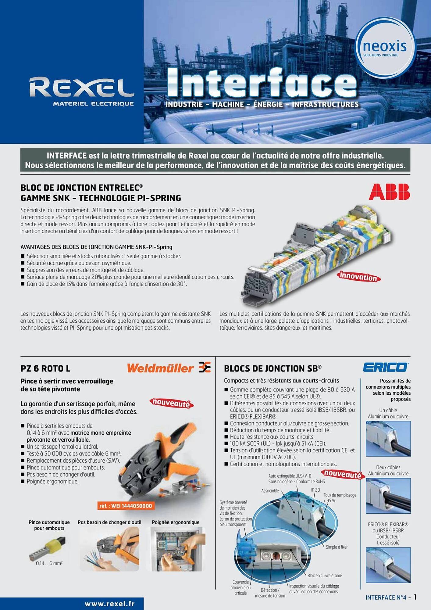 Les Offres À Ne Pas Rater Interface Dans Le Catalogue Rexel En Ligne