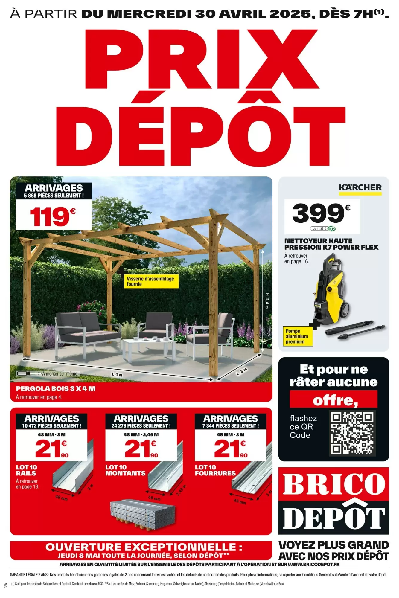 Catalogue Brico Dépôt en ligne du 01 au 15 mai 2025