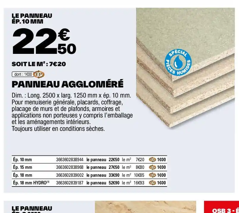 PEINDRE UN PANNEAU AGGLOMERE BRUT visual data 8