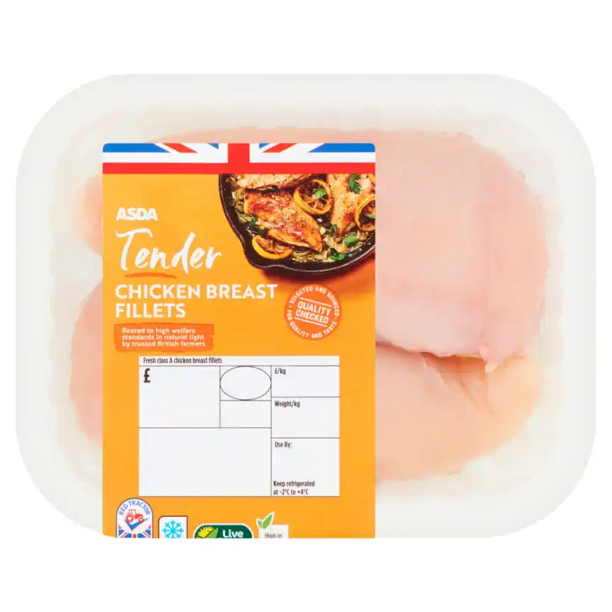 Asda tender chicken breast fillets