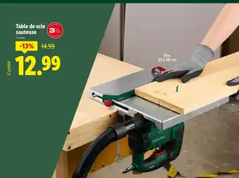 Table Scie Sauteuse Lidlnull